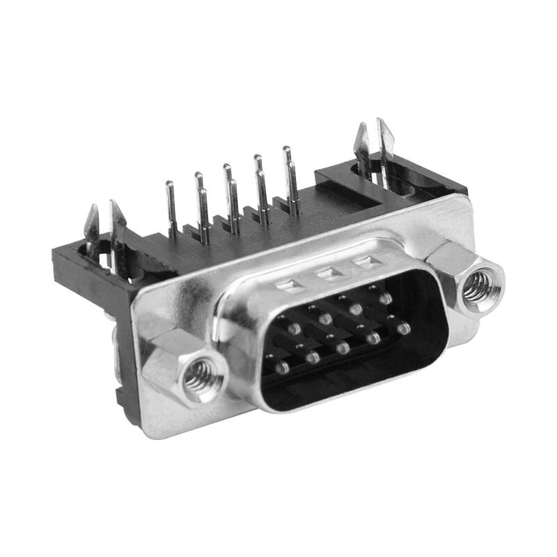 Powermaster 9 Pin Erkek D-SUB 90 Derece Konnektör
