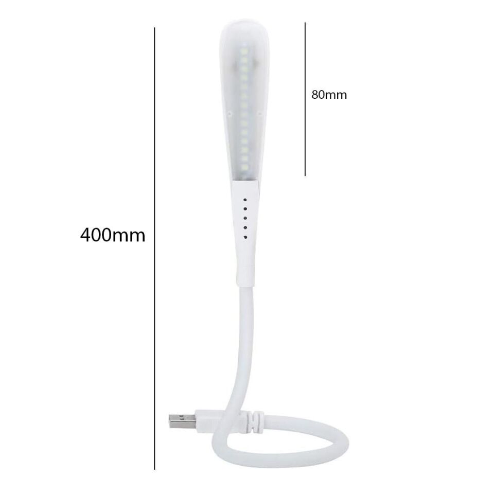 Powermaster PM-24560 14 Ledli Beyaz Esnek Usb Led Lamba