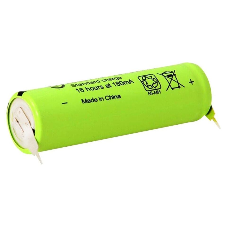 Gp 1.2 Volt 1800 Ma Düz Kafa Puntalı Şarjlı AA Kalem Pil 180Aah