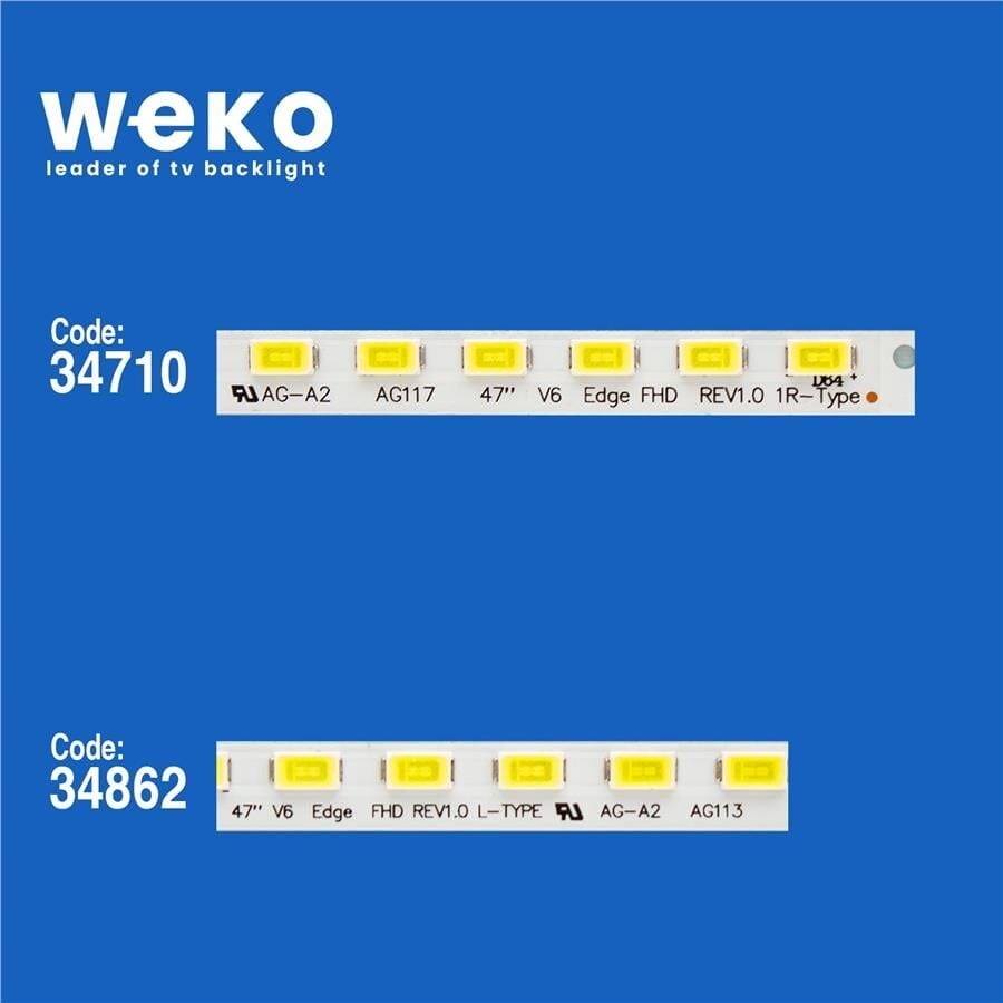 Wkset-5279 34710X1 34862X1 47 V6 Edge Fhd Rev0.3 2 Adet Led Bar (64Led)