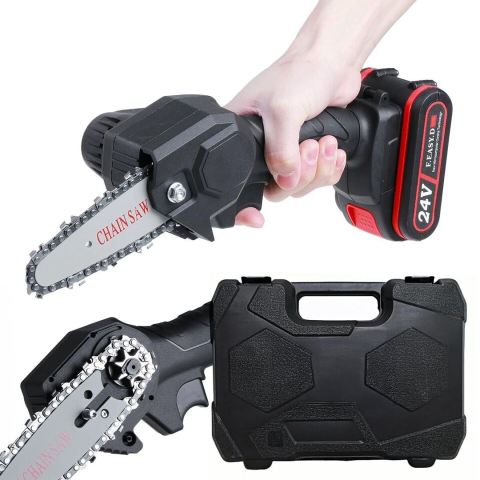 Powermaster PM-20309 Zincirli Şarjlı Matkap Testere