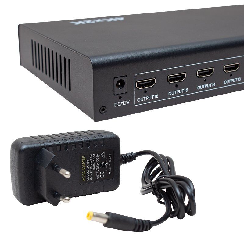 Powermaster PM-4262 1 Giriş 16 Çıkış HDMI Dağıtıcı