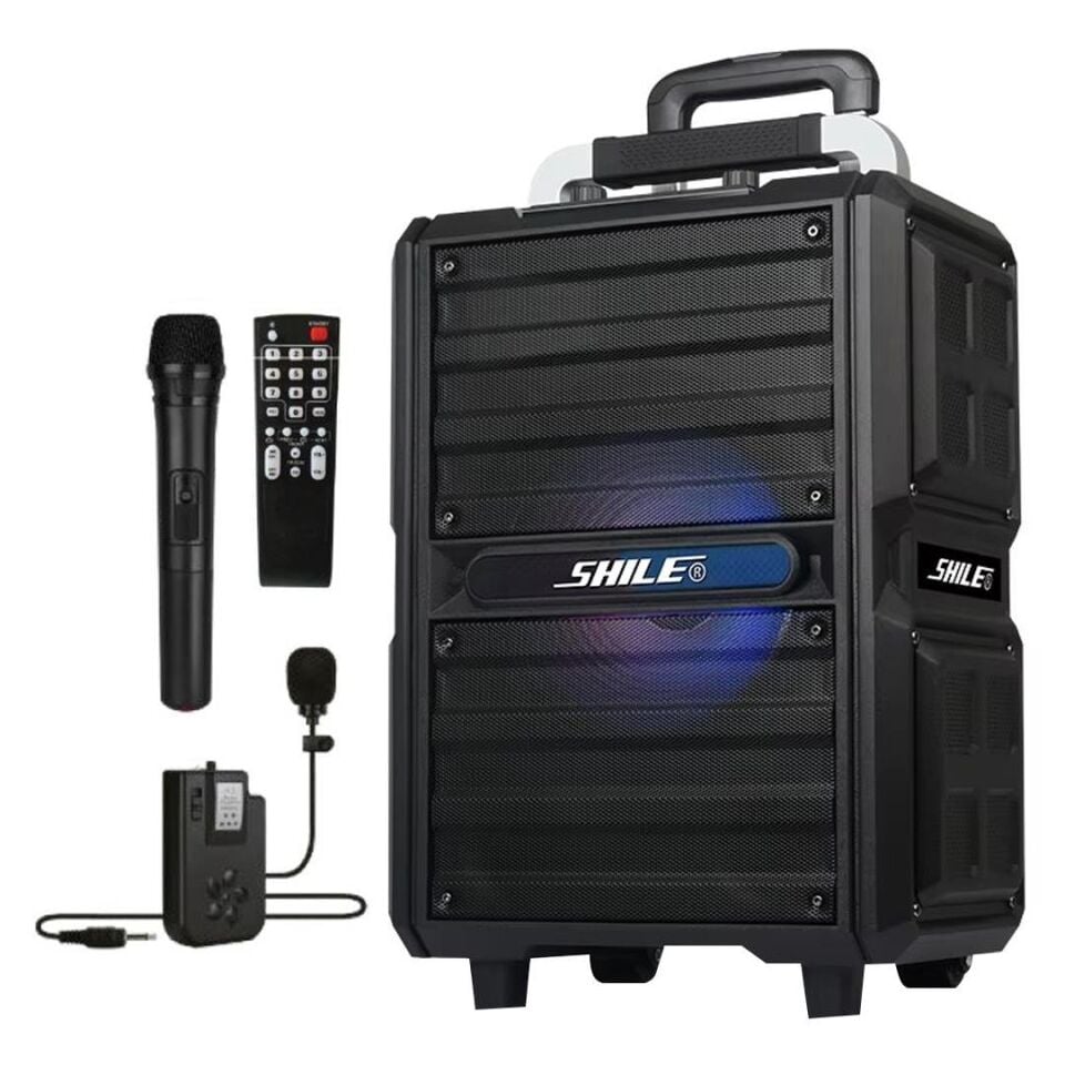Shile SL-2017 50 Watt Taşınabilir Seyyar Aktif Amfi Hoparlör