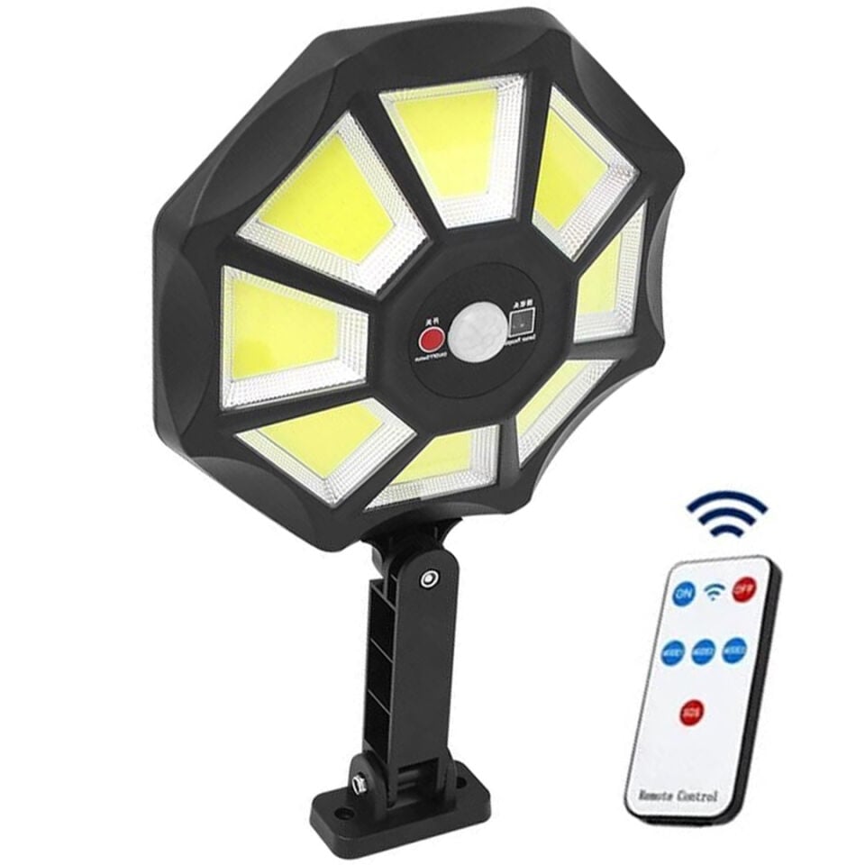 Powermaster ZB-168B Kumandalı Sensörlü Solar Aydınlatma