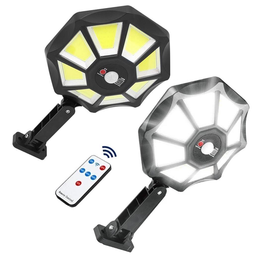 Powermaster ZB-168B Kumandalı Sensörlü Solar Aydınlatma