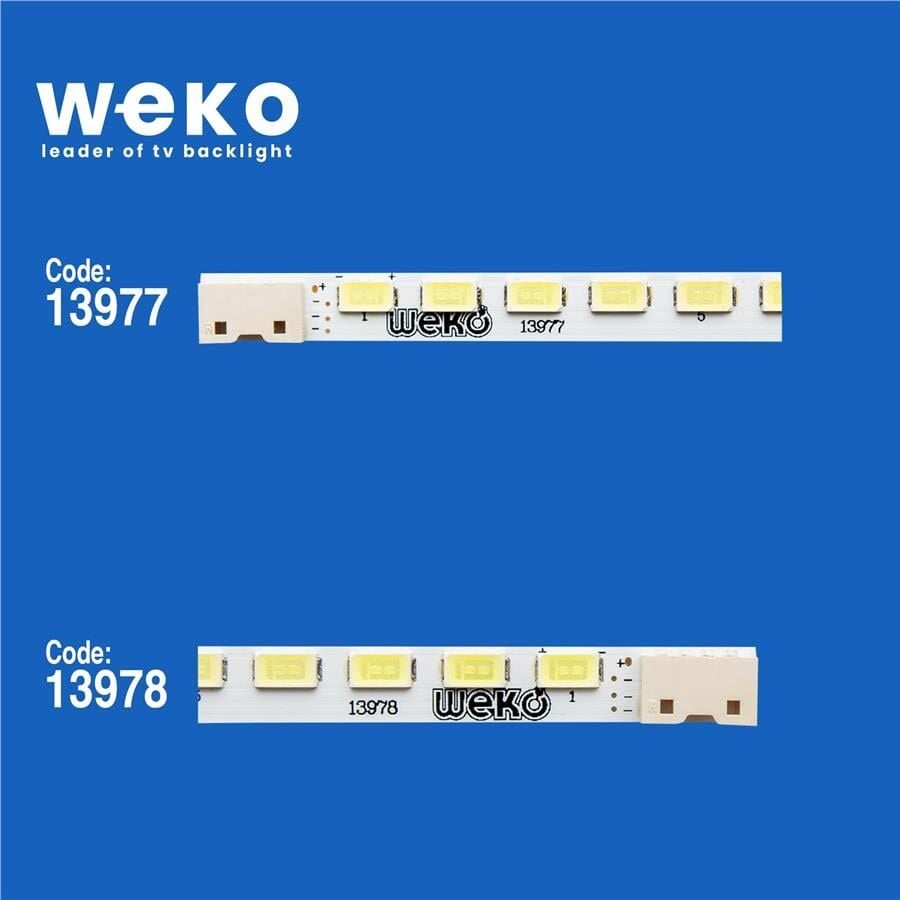 Wkset-5282 13977X2 13978X2 Lg Innotek 42 V5 Edge Rev 0.3 4 Adet Led Bar (57Led)
