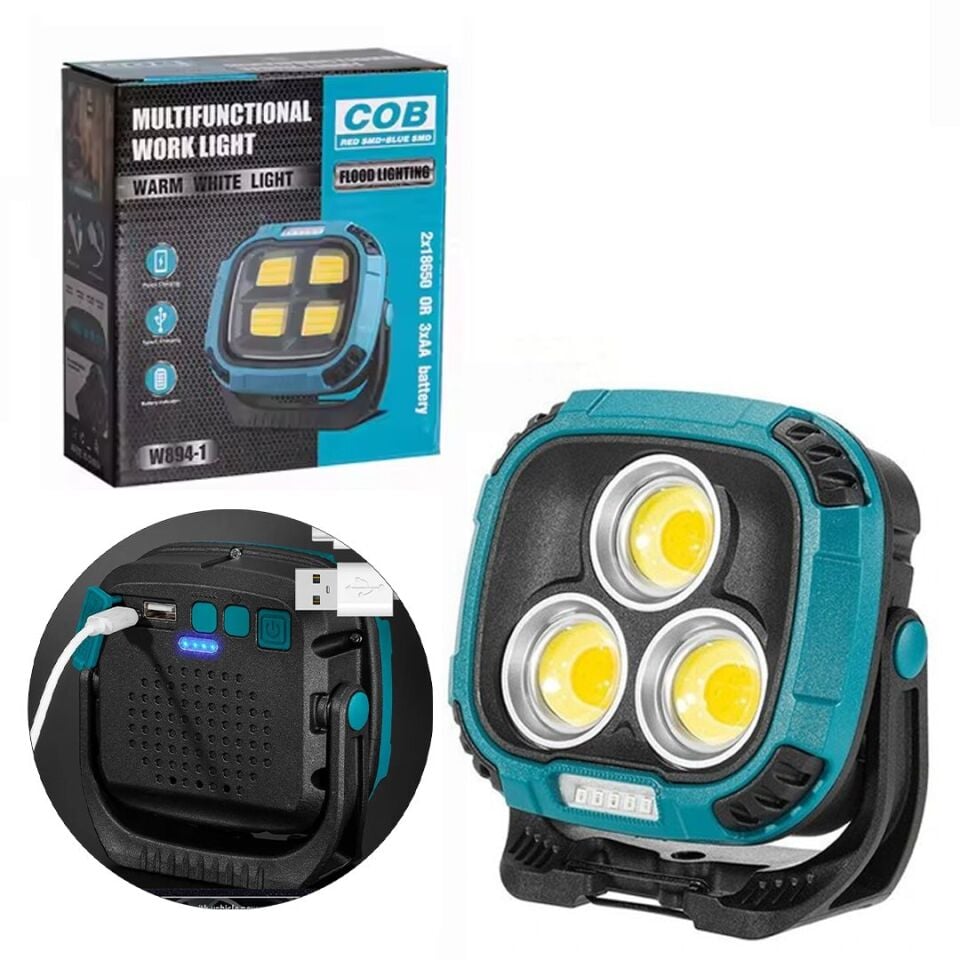 PowerMaster MX-W891 30 Watt Çok Fonksiyonlu Çalışma Lambası