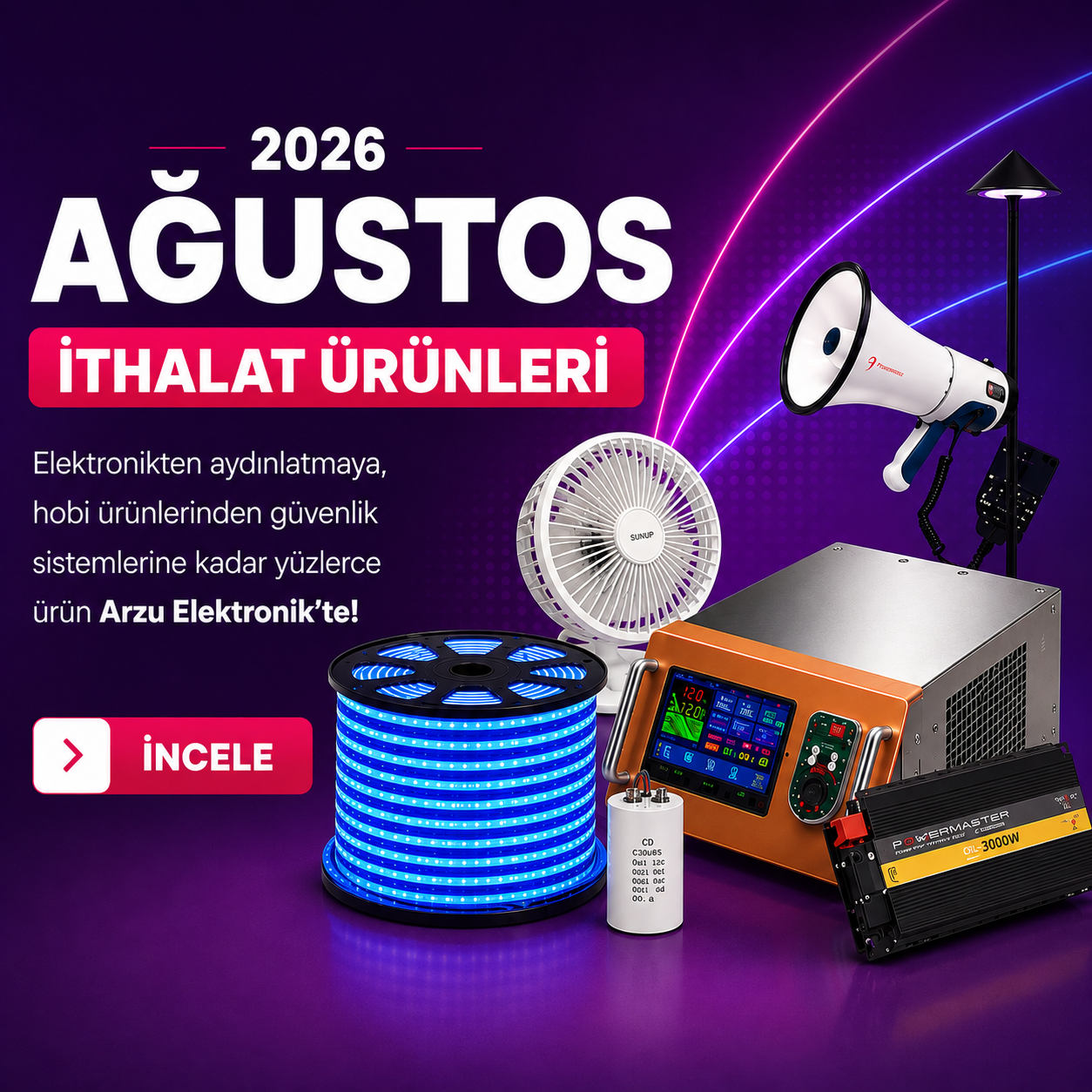 Yeni İthalat Ürünleri Ağustos 2026