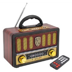 MagicVoice MV-114BT USB - SD - FM - Bluetooth Destekli Nostaljik Radyo
